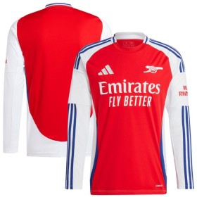 Camisetas Arsenal Primera 2024-25 Manga Larga - Hombre